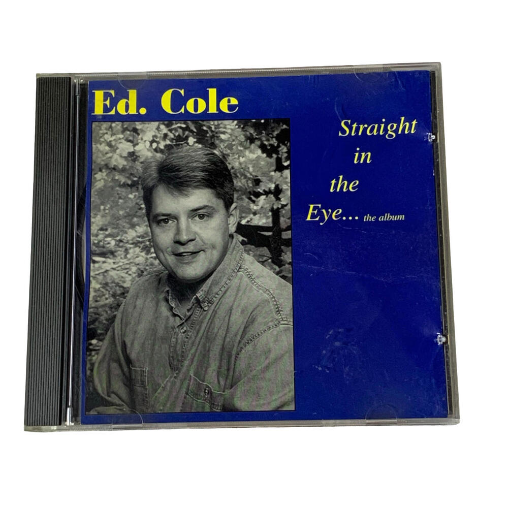 Ed. Cole Straight in the Eye...‎ the Album CD 1997 TMC Records Jewel Case